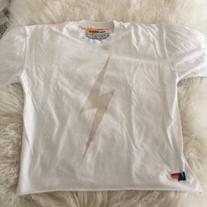 aviator nation lightning bolt tee